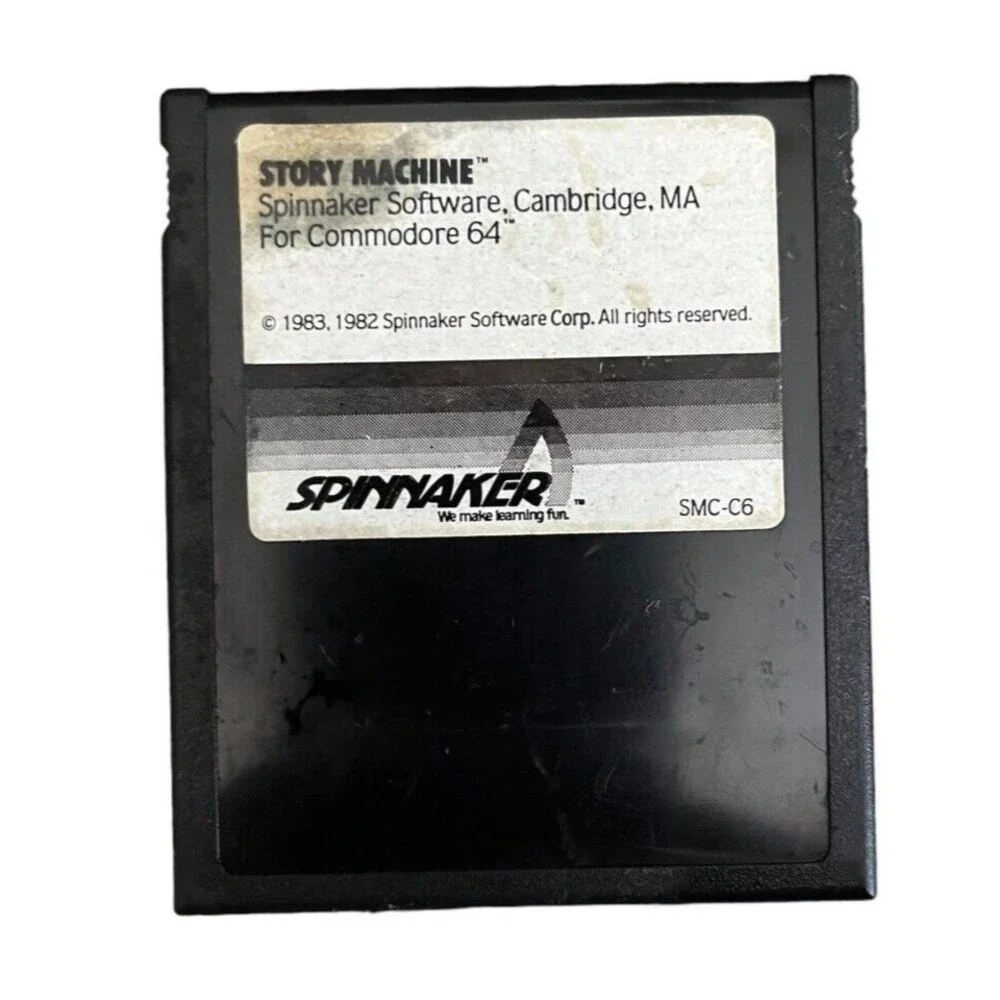 Commodore 64 Story Machine 1983 Computer Video Game Cartridge Tested